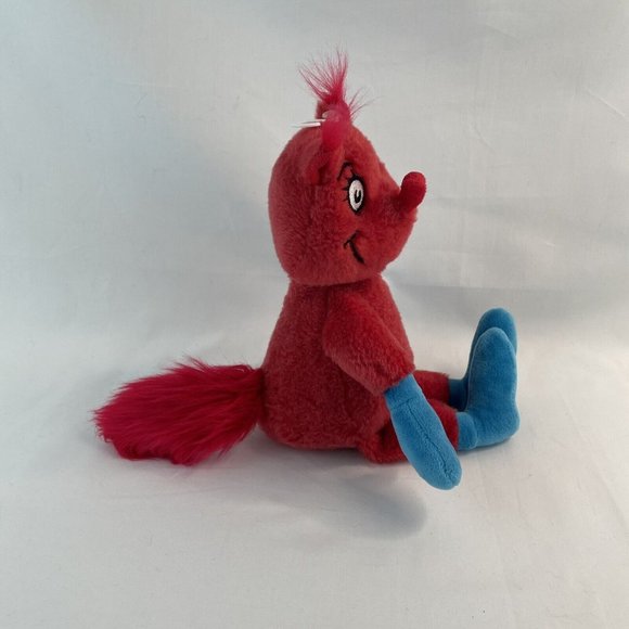 Aurora Dr Seuss Fox in Socks 12" Plush Red Blue Stuffed Animal Toy 2018 - Picture 5 of 10